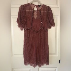 Top Shop Lace Dress Size 4 U.S Shop Now!